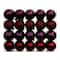 40 Pack 2" Berry Solid & Glitter Shatterproof Ball Ornaments by Ashland®